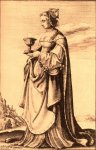 Anne Boleyn as St. Barbara