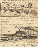 梵高素描画