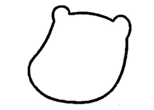可爱老虎怎么画 超简单老虎画画教程图片