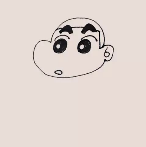 蜡笔小新怎么画简笔画 蜡笔小新简笔画带颜色步骤