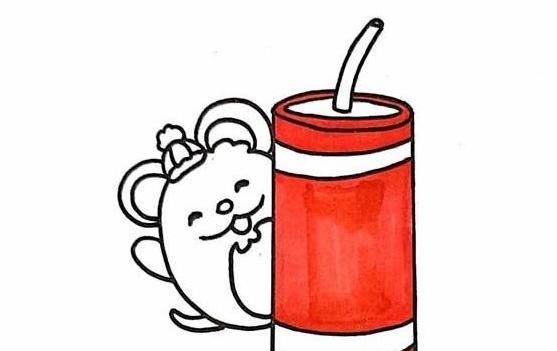 鞭炮简笔画带颜色 如何画鞭炮简笔画越简单越好教程