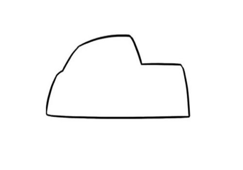 复古小汽车简笔画 怎么画小汽车简笔画教案带颜色