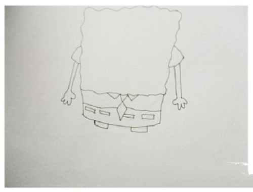 海绵宝宝怎么画 海绵宝宝简笔画超详细步骤