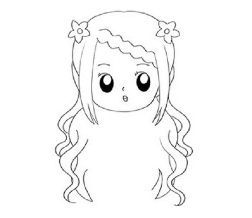 灵公主简笔画怎么画 灵公主简笔画简单漂亮画画步骤