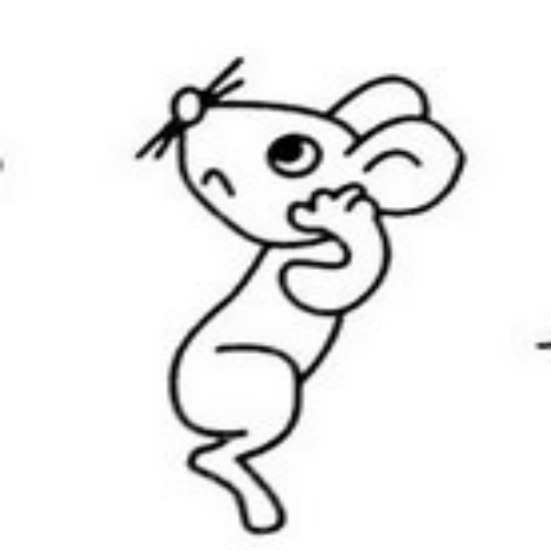 简单老鼠怎么画 老鼠简笔画教程图片可爱