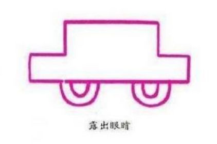 儿童简笔画小轿车画法，一看就能学会哦！