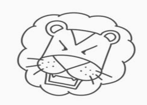 狮子怎么画简笔画 简单狮子简笔画教学步骤