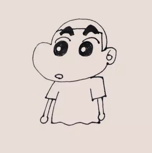 蜡笔小新怎么画简笔画 蜡笔小新简笔画带颜色步骤