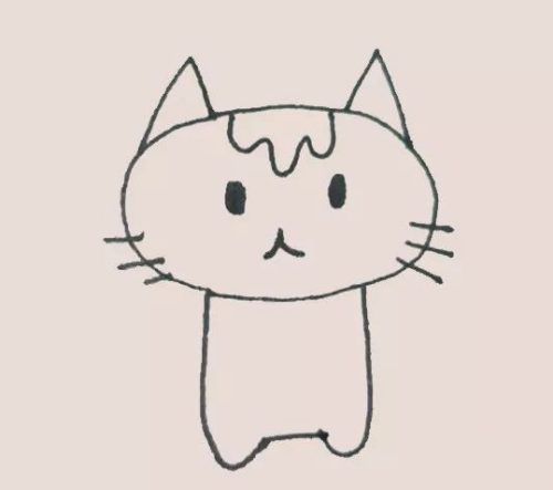 猫和鱼怎么画 猫和鱼简笔画图片彩色步骤教程