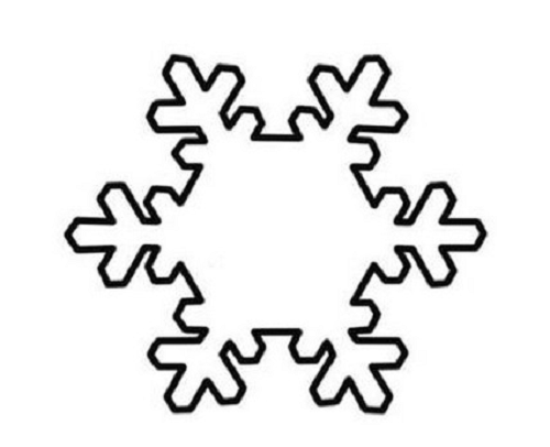 漂亮雪花简笔画图片大全儿童画法步骤
