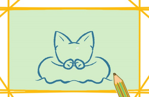 超萌猫咪怎么画 超萌可爱猫咪简笔画图片步骤