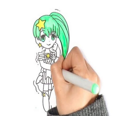 怎么画巴拉巴拉小魔仙里面的人物简笔画步骤