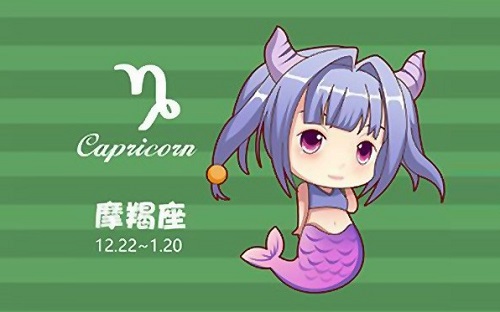 摩羯座动漫少女简笔画 摩羯座简笔画女孩步骤