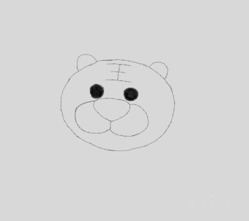 简笔画老虎画法,简笔画老虎怎么画