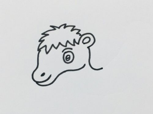 可爱骆驼怎么画 儿童骆驼简笔画简单步骤彩色