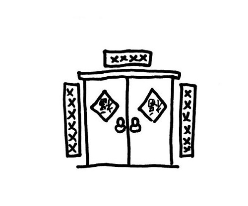 春节简笔画2022 春节简笔画简单图片大全