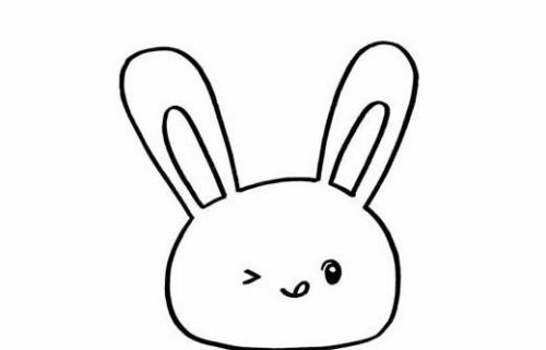 兔子简笔画 如何画彩色可爱兔子简笔画教程