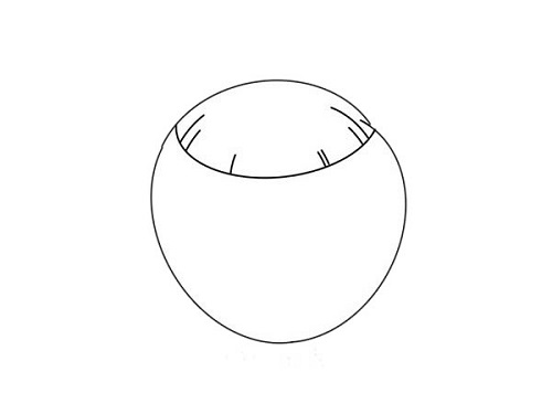 卡通椰子简笔画 椰子简笔画图片带颜色步骤