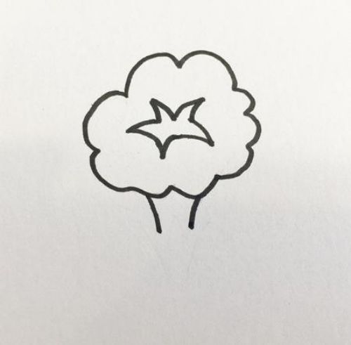 牵牛花简笔画简单又漂亮 牵牛花简笔画彩色怎么画