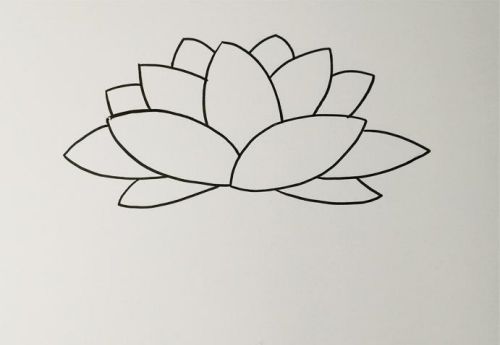 荷花简笔画怎么画 荷花简笔画简单又好看画法