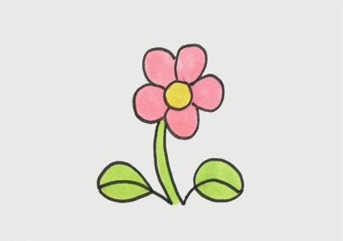 花朵简笔画简单又好看 花朵简笔画怎么画