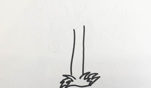 香蕉树简笔画怎么画 香蕉树简笔画彩色画法图解