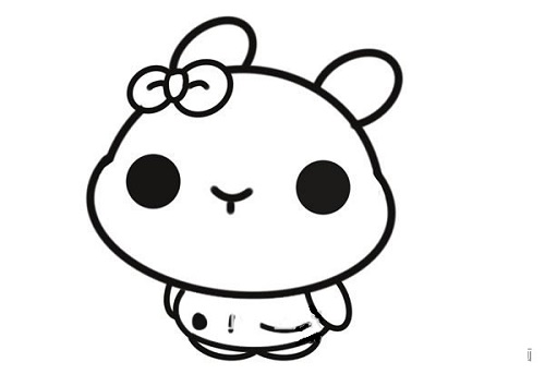 兔子简笔画卡通可爱简单 兔子简笔画步骤图儿童