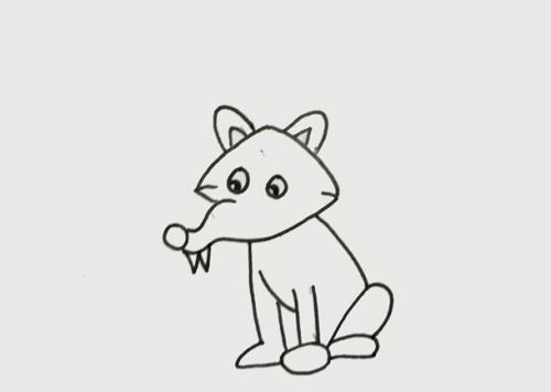 狼简笔画怎么画 霸气狼简笔画怎么画简单-素描自学网 狼简笔画怎么画 霸气狼简笔画怎么画简单