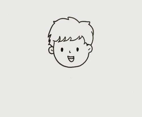 小男孩篮球简笔画图片大全 男孩打篮球简笔画怎么画帅气