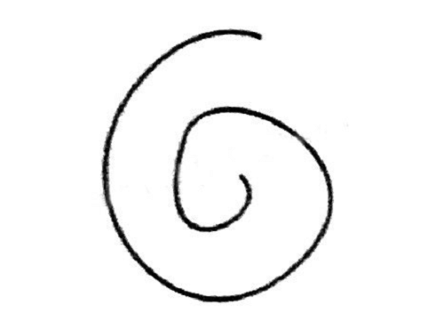蜗牛简笔画怎么画 蜗牛简笔画儿童简笔画画法