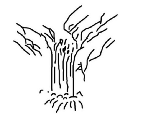 瀑布简笔画简单漂亮 瀑布简笔画图片大全儿童画