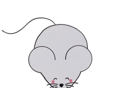 老鼠简笔画怎么画简单 老鼠动物简笔画儿童步骤教程