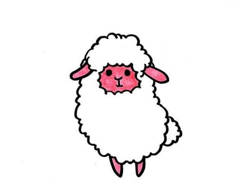 羊驼简笔画图片大全可爱 羊驼简笔画怎么画漂亮