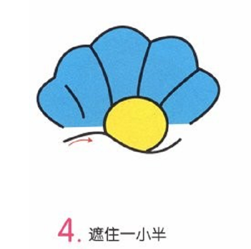 小贝壳简笔画彩色步骤图 小贝壳简笔画简单儿童画法