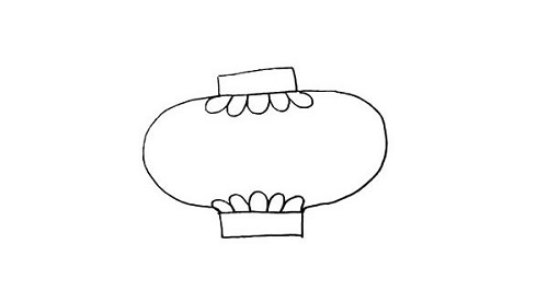 灯笼简笔画儿童画怎么画 灯笼简笔画简单画法教学