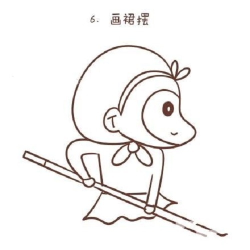 孙悟空简笔画简单又帅气 孙悟空简笔画儿童画教程