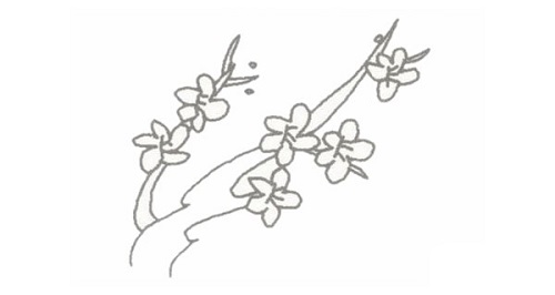 梅花简笔画怎么画 梅花简笔画图片带颜色简单画法