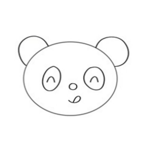 大熊猫简笔画怎么画 大熊猫简笔画卡通可爱步骤图
