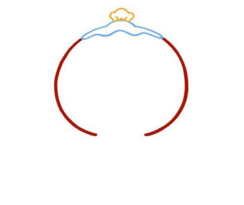 雪容融简笔画一步一步画 雪容融简笔画怎么画步骤图