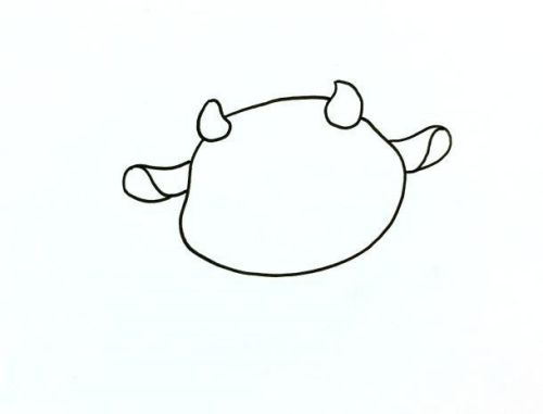 牛简笔画图片大全 牛简笔画步骤怎么画