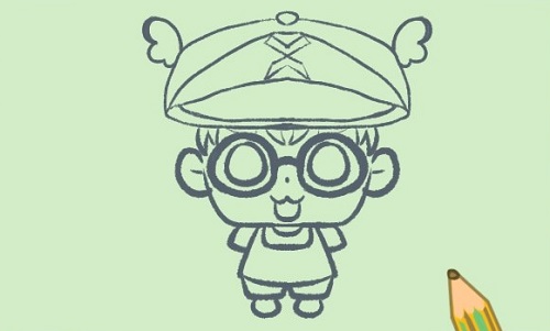 阿拉蕾简笔画怎么画 阿拉蕾简笔画图片彩色教程