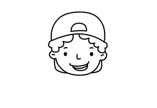 小男孩简笔画怎么画简单漂亮 小男孩简笔画帅气画法