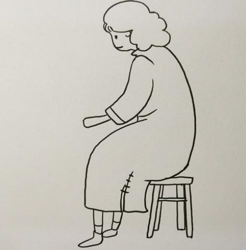 女神节简笔画图片大全简单漂亮 女神节母亲简笔画怎么画