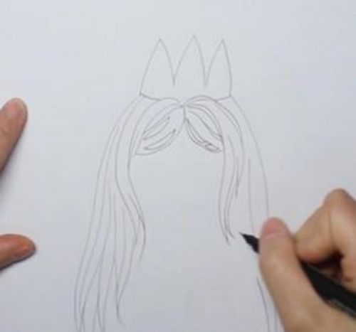 冰公主简笔画简单又漂亮 冰公主简笔画怎么画教程