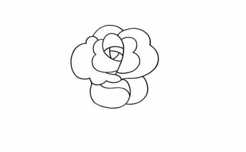 玫瑰花简笔画彩色可爱 玫瑰花简笔画简单画法漂亮