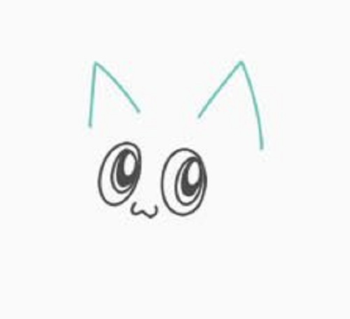 小黑猫简笔画图片可爱 卡通猫咪简笔画简单好看步骤