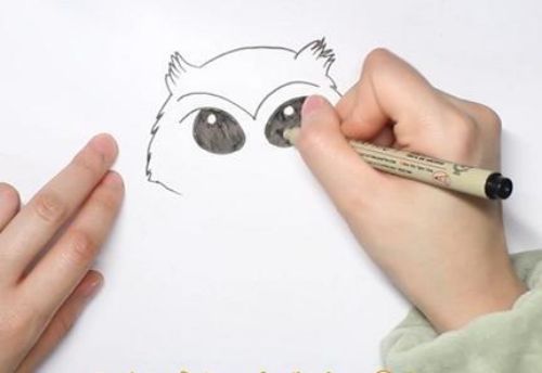 猫头鹰简笔画简单彩色 猫头鹰简笔画儿童步骤教程