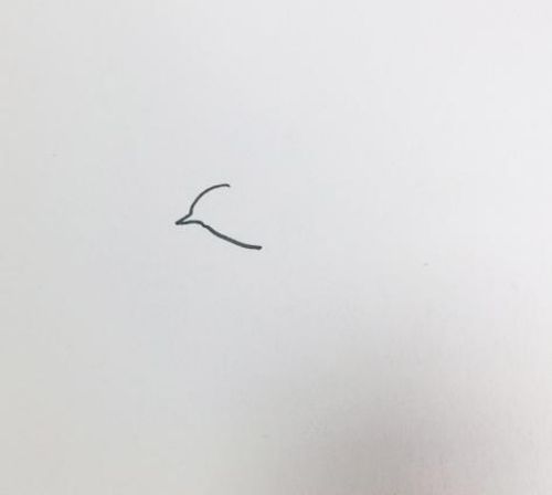 小燕子简笔画卡通可爱 燕子简笔画儿童简笔画步骤图