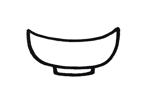 小孩吃元宵简笔画图片彩色 小孩吃元宵简笔画步骤图