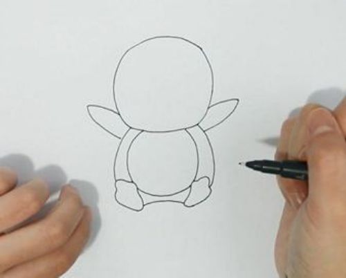 企鹅简笔画怎么画漂亮 企鹅简笔画彩色教程